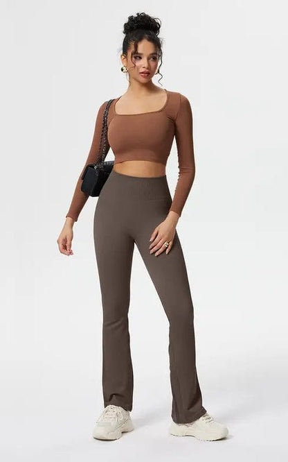 Curvas™ – Leggings Acampanados