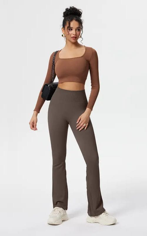 Curvas™ – Leggings Acampanados